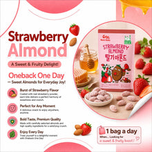 Load image into Gallery viewer, Strawberry Almond 딸기 아몬드 30g x 8 packs (딸기 아몬드 30g × 8봉)