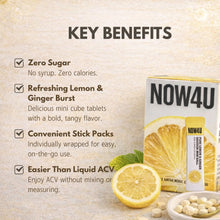 Load image into Gallery viewer, NOW4U Pure Lemon Ginger Crunch Mini Ball 1.5g x 30 packs