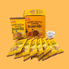 Load image into Gallery viewer, Honey Butter Almond 허니 버터 아몬드 30g x 8 packs (허니버터 아몬드 30g × 8봉)