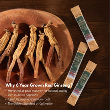 Load image into Gallery viewer, 6-Year-Old Korean Red Ginseng &amp; Deer Antler Extract Stick 12g x 30 packs
