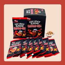 Load image into Gallery viewer, [Nuts Holic] Hot Spicy Almond 불닭 볶음 아몬드 30g x 8 packs
