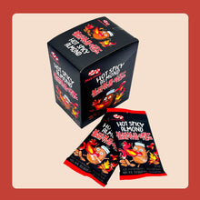 Load image into Gallery viewer, [Nuts Holic] Hot Spicy Almond 불닭 볶음 아몬드 30g x 8 packs
