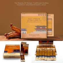 Load image into Gallery viewer, 6-Year-Old Korean Red Ginseng &amp; Gold Lingzhi Extract Stick 12g x 30 packs
