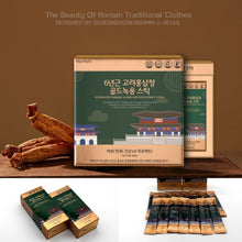 Load image into Gallery viewer, 6-Year-Old Korean Red Ginseng &amp; Deer Antler Extract Stick 12g x 30 packs
