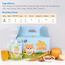 Load image into Gallery viewer, CoshaCosha Doraji Pear Juice for Kids 90ml x 30
